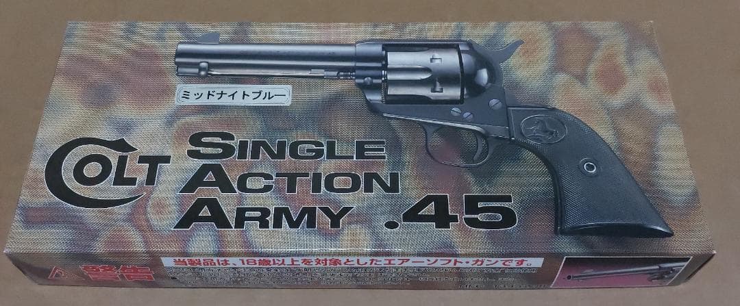 COLT Single Action Army .45 ミッドナイトブルー未使用