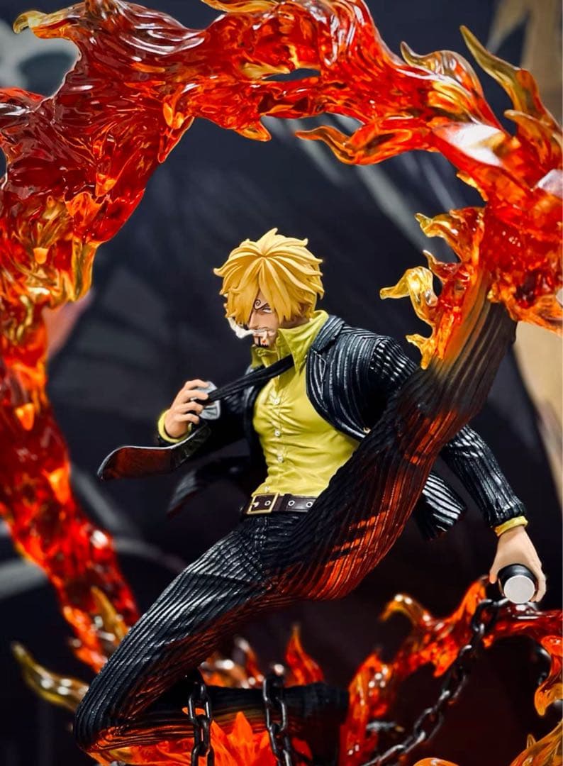 ONE PIECE サンジ ガレージキット ガレキ スタチュー①④