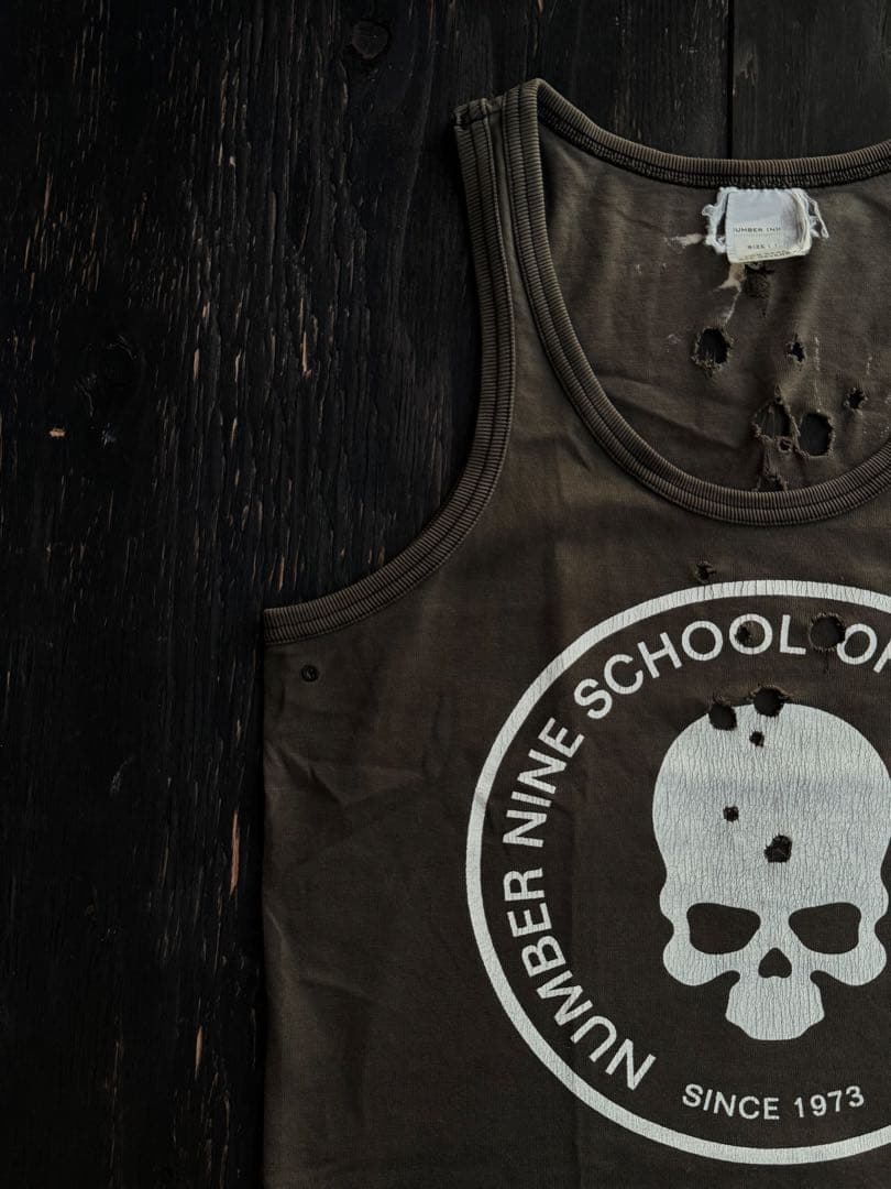 Number (N)ine 初期 01ss tank top 稀少品