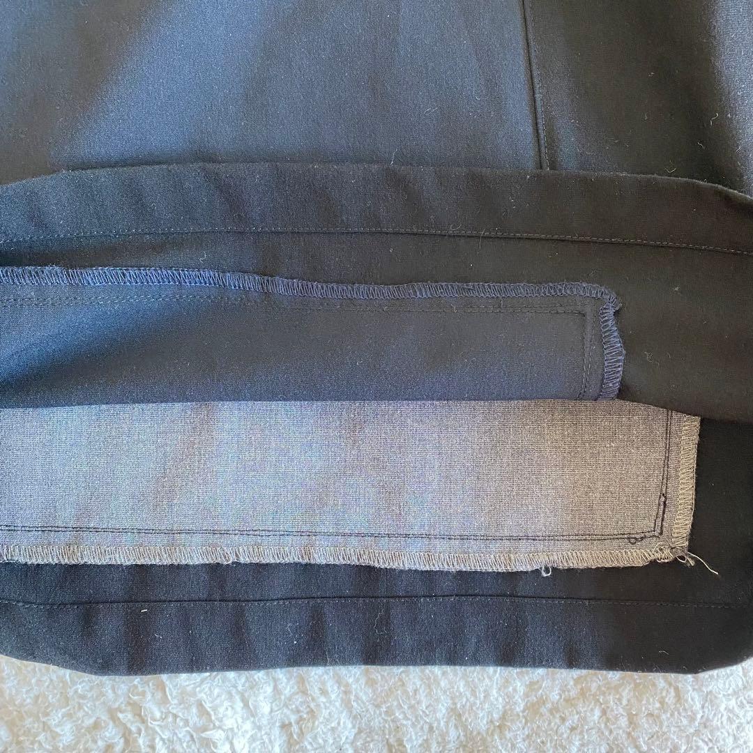 【萌/MOYURU】ワイドパンツ　モダン　【M〜L】クロップド　パネル　ガウチョ