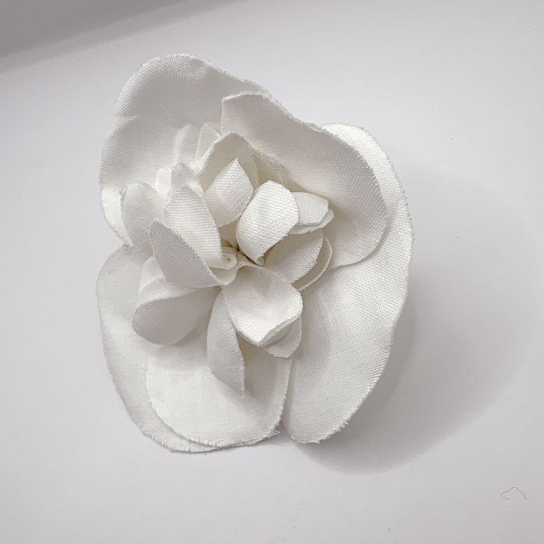 CHANEL カメリア コサージュ ブローチ フランス製