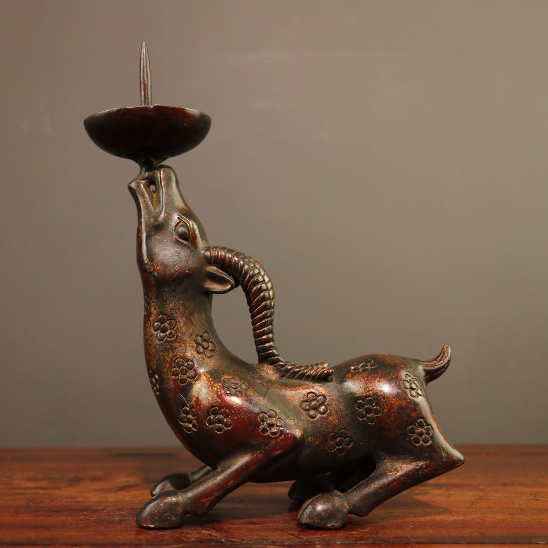 古美術品　燭台