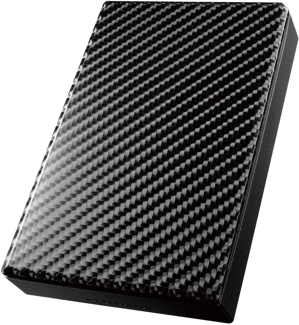 【送料無料】ポータブルハードディスク 2TB/日本製/HDPT-UT2DK/E