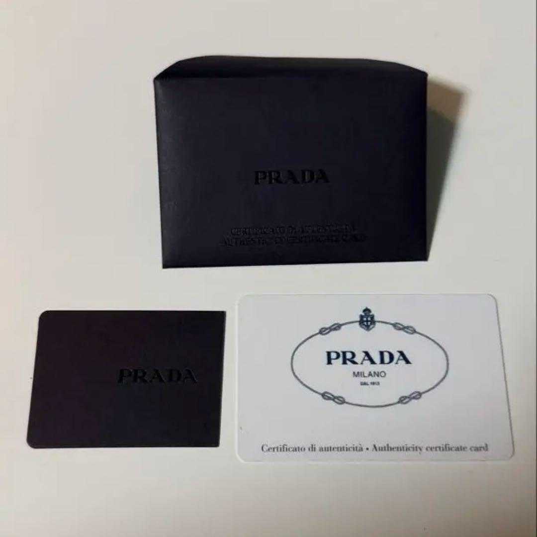 PRADA サフィアーノレザー 二つ折り財布 ウォレット