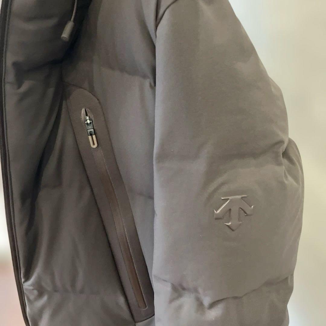 DESCENTE 水沢ダウン マウンテニア ブラウン ダウンジャケット M