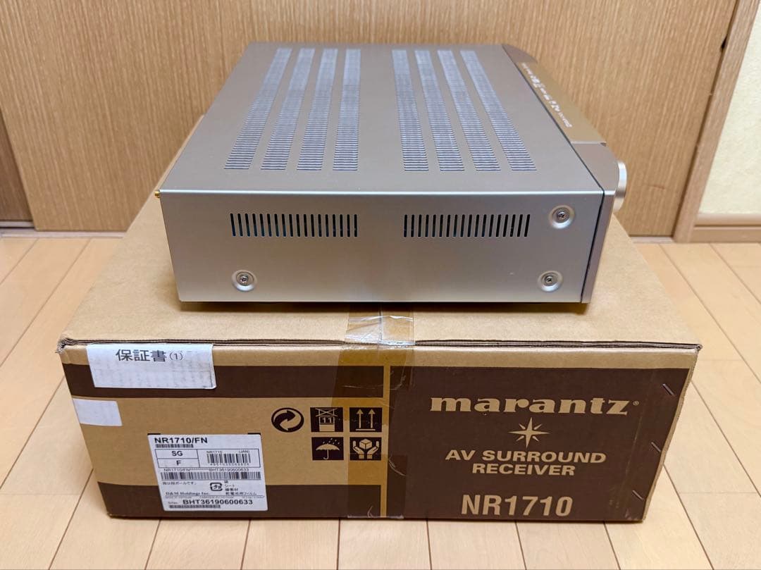 Marantz NR1710 AVサラウンドレシーバー ゴールド
