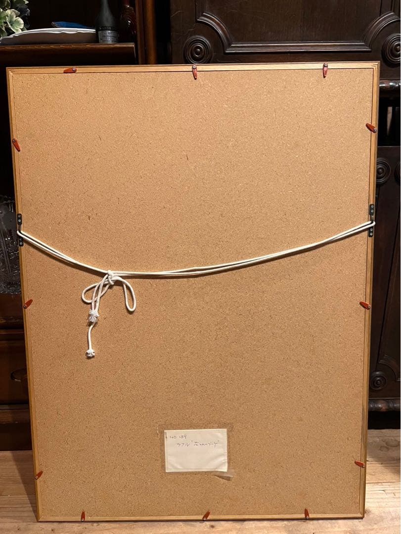 ラフル アート 額縁 インテリア 花瓶 花 アンティーク