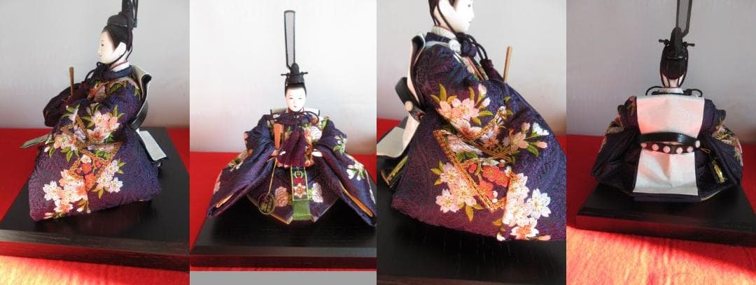 Ｔokara 吉徳大光　麗しいお顔の衣装着　びな　高級木胴