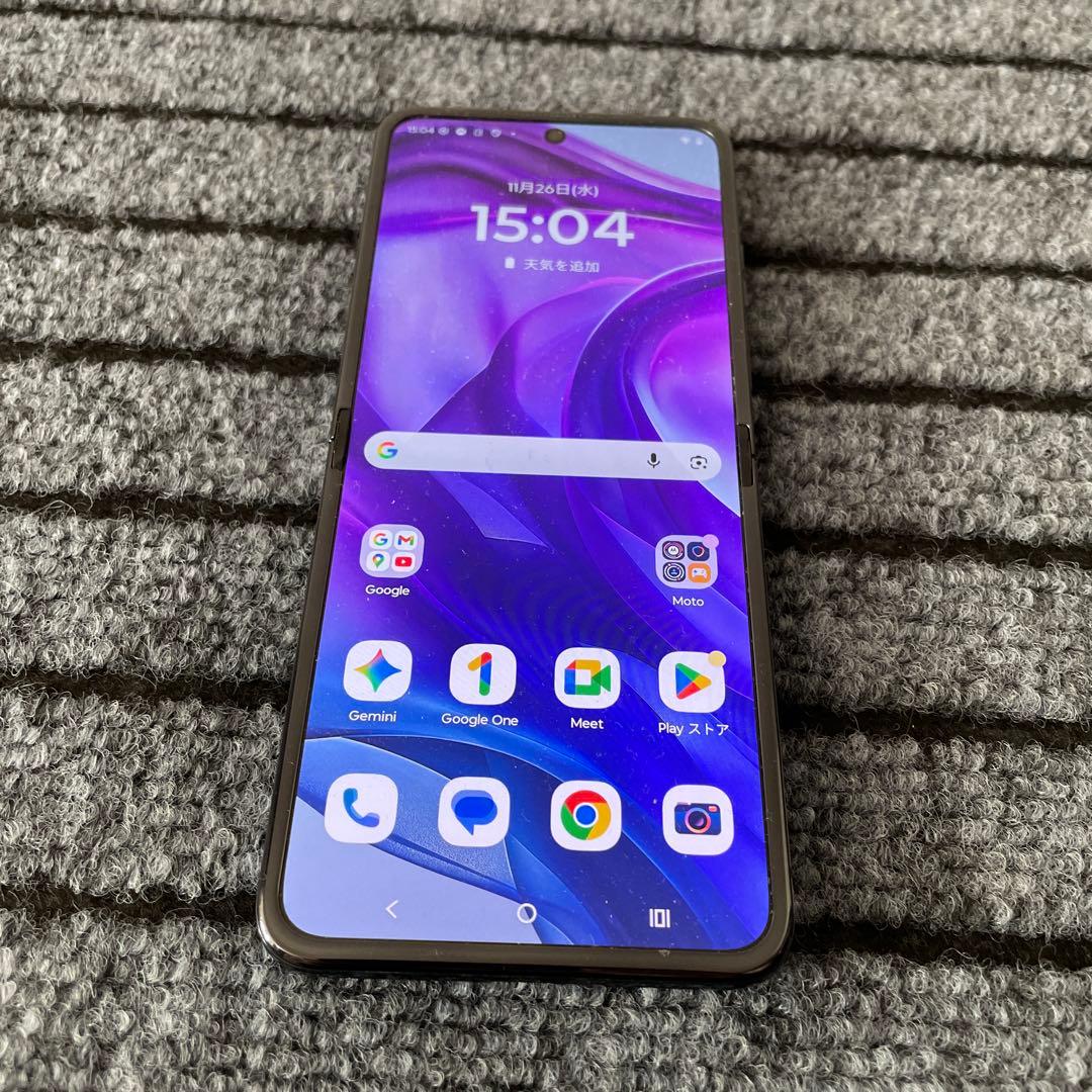 スマートフォン本体 80 Motorola razr50 ultra 512GB