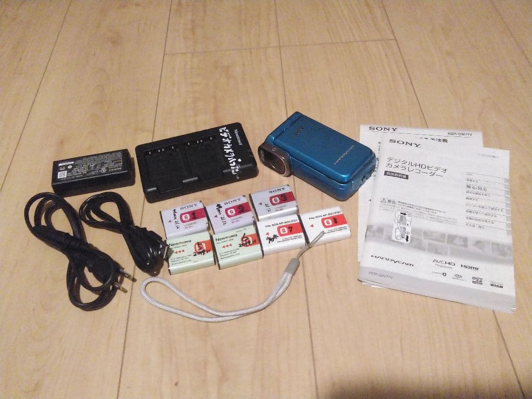 SONY HDR-GW77V 防水ビデオカメラ 動作良好