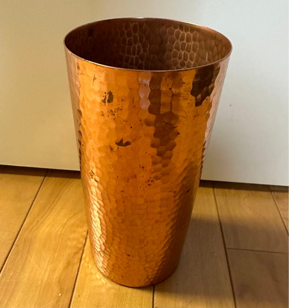 昭和レトロ 日本製 純銅 花瓶(美術花器)花器 花差し 花飾り