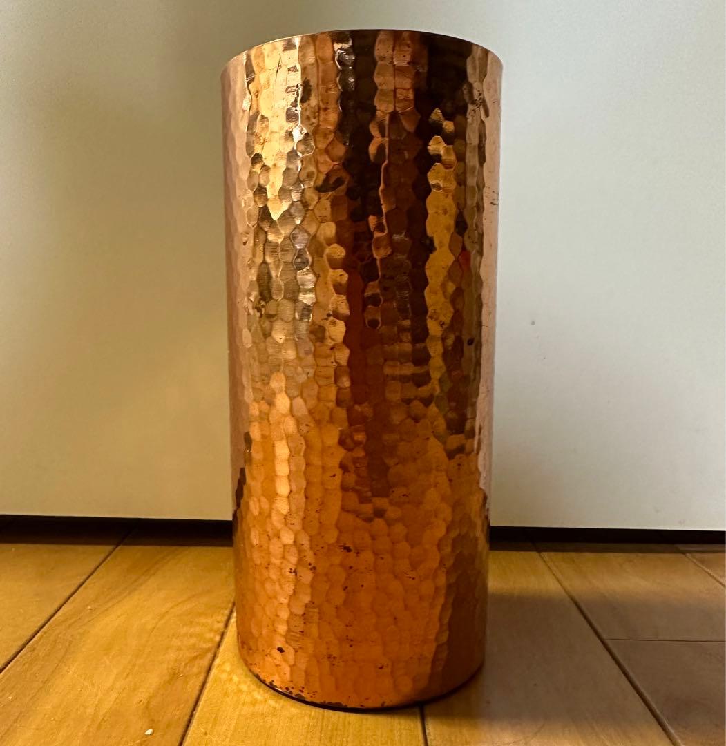 昭和レトロ 日本製 純銅 花瓶(美術花器)花器 花差し 花飾り