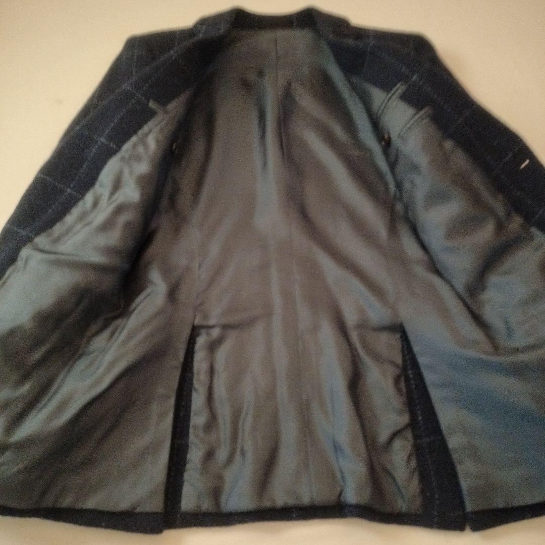 オーダースリーピーススーツ　ツィード　ハリスツィード　ビームスｆ　ラルフローレン