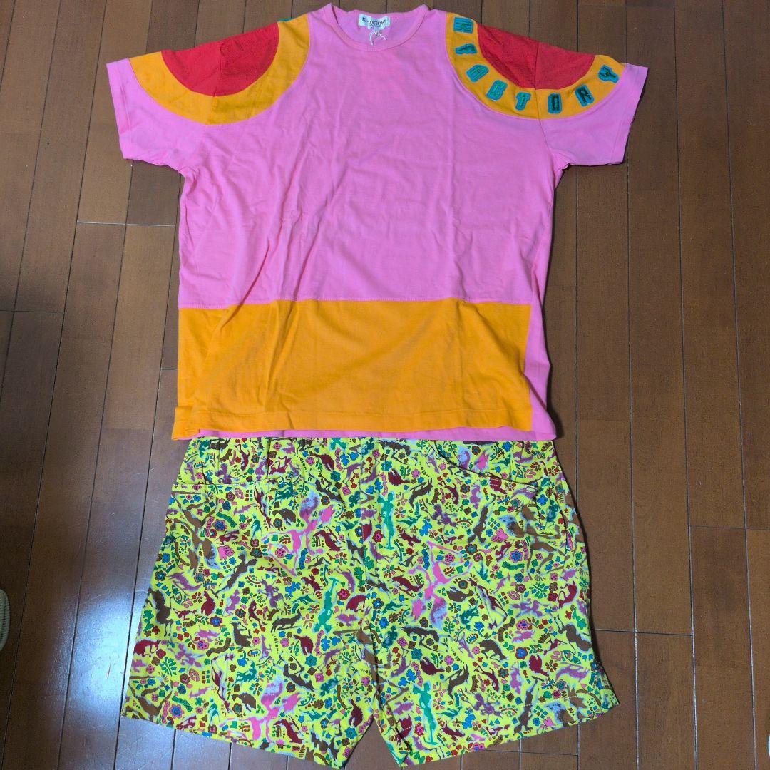 K-FACTORY ケーファクトリー Tシャツ　ショートパンツ　イケダノブオ