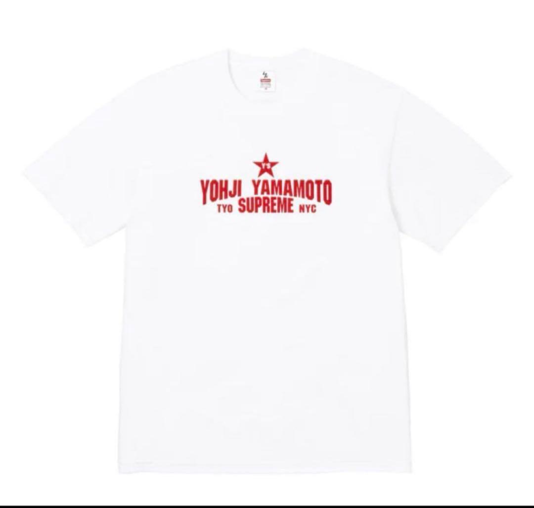 YOHJI YAMAMOTO TYO SUPREME Tシャツ ホワイト