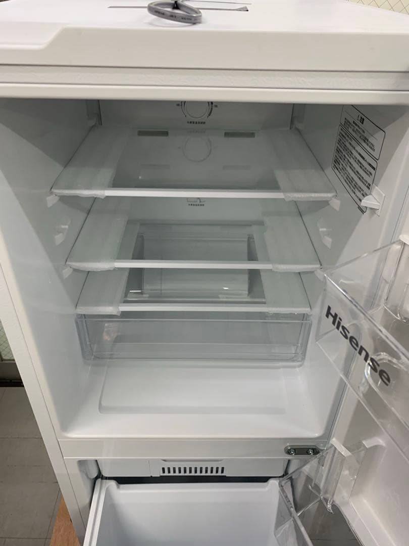 ハイセンス 135L 2ドア冷蔵庫 ホワイト HR-D13E4W 2025年製