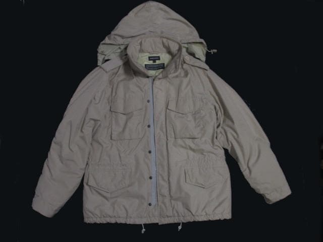 m21445・L★ARBERTO ASPESI★メンズコート・フード内蔵着脱可