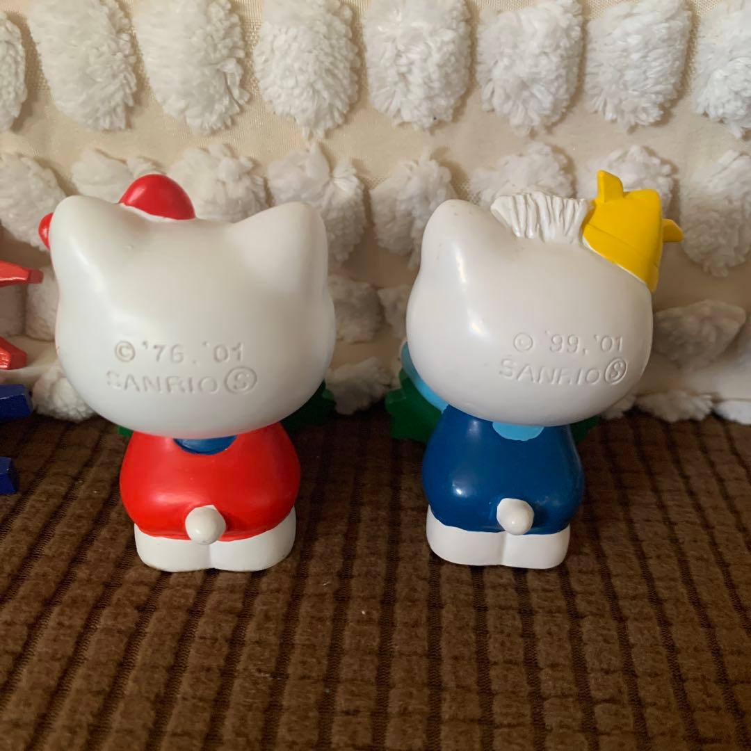 レア　当時物 2001年 ハローキティ ダニエル こどもの日　フィギュア 陶器製