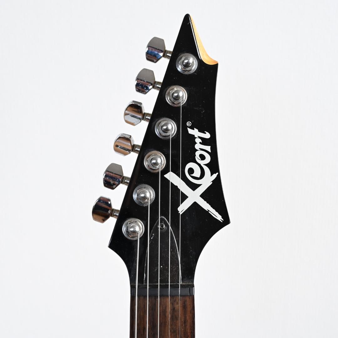 Cort コルト X-2 エレキギター メタル向け レッド 弦付き G004