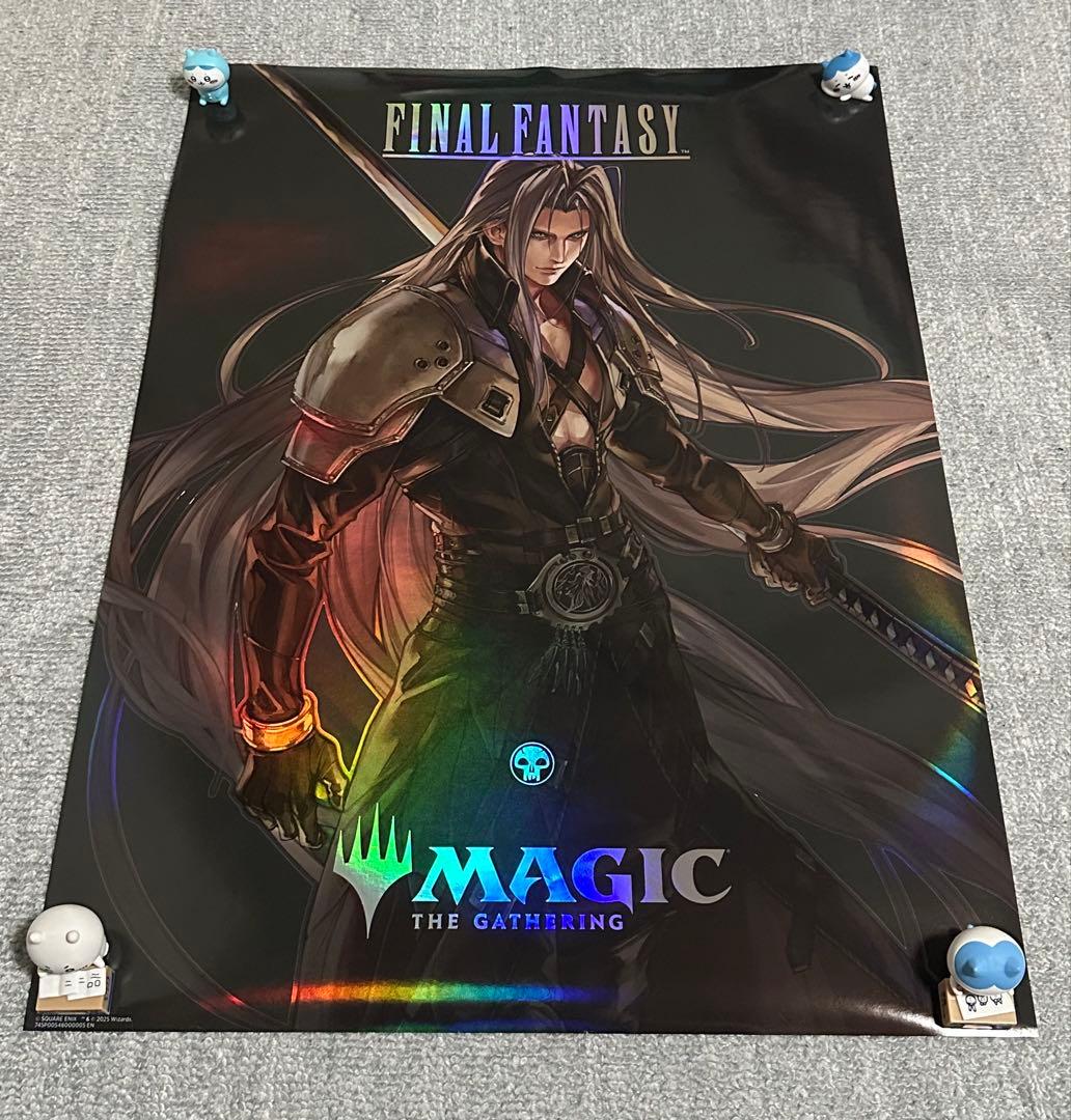 MTG FF foil ポスター 6枚 セット ファイナルファンタジー