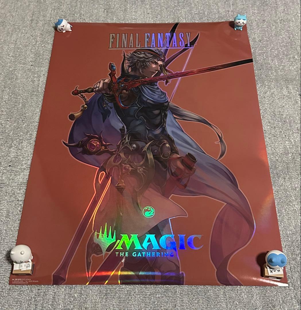 MTG FF foil ポスター 6枚 セット ファイナルファンタジー