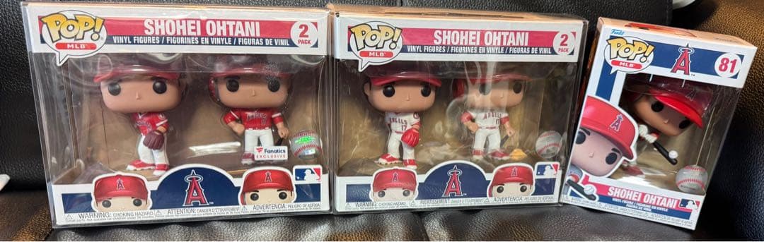 大谷翔平　Funko pop ファンコ pop ・エンゼルス時代3点セット