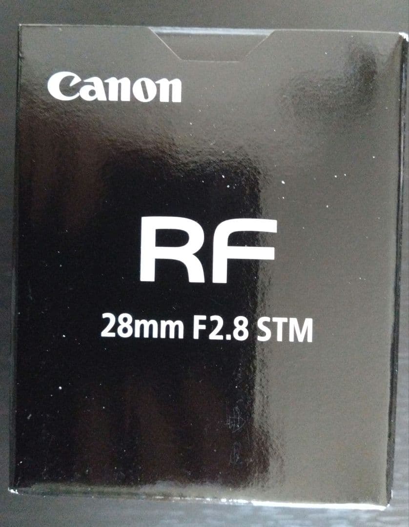 CANON RF28mm f2.8 STM ＋フィルター5枚 単焦点 レンズ