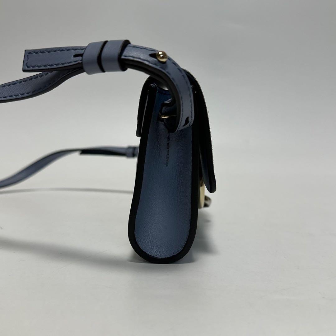 o33【美品】クロエ　フェイ　レザー　スエード　チェーン　ショルダーバッグ