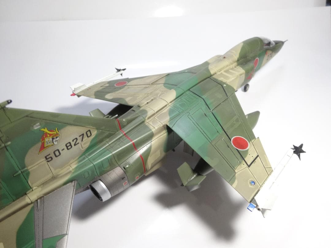 ハセガワ1/48航空自衛隊「三菱F-1」完成品