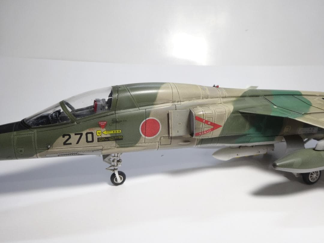 ハセガワ1/48航空自衛隊「三菱F-1」完成品