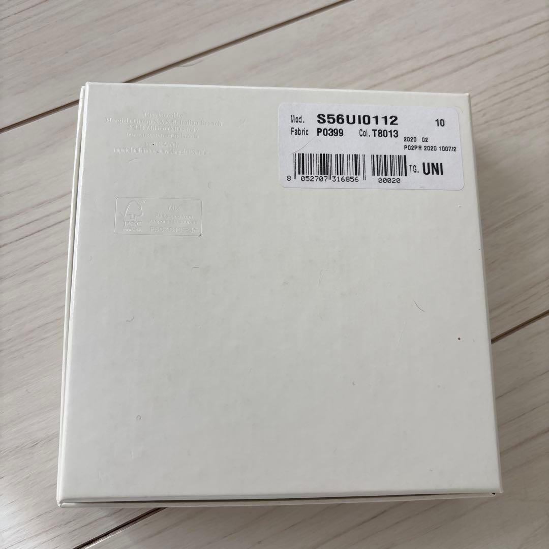 Maison Margiela 黒 レザー 二つ折り財布