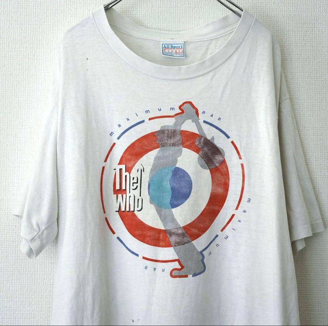 【希少】 The Who Maximum R&B Tシャツ袖裾シングル USA製