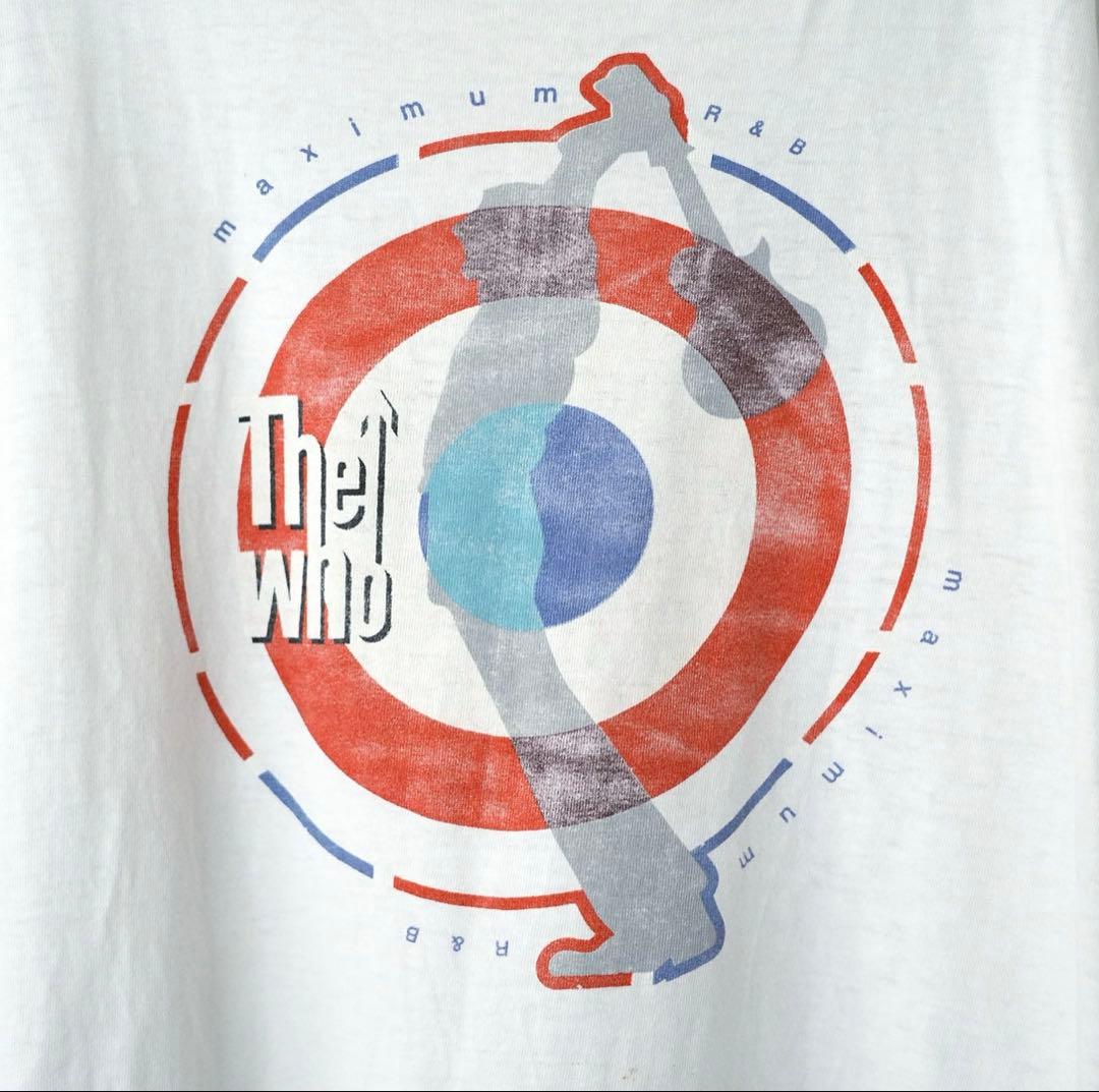 【希少】 The Who Maximum R&B Tシャツ袖裾シングル USA製