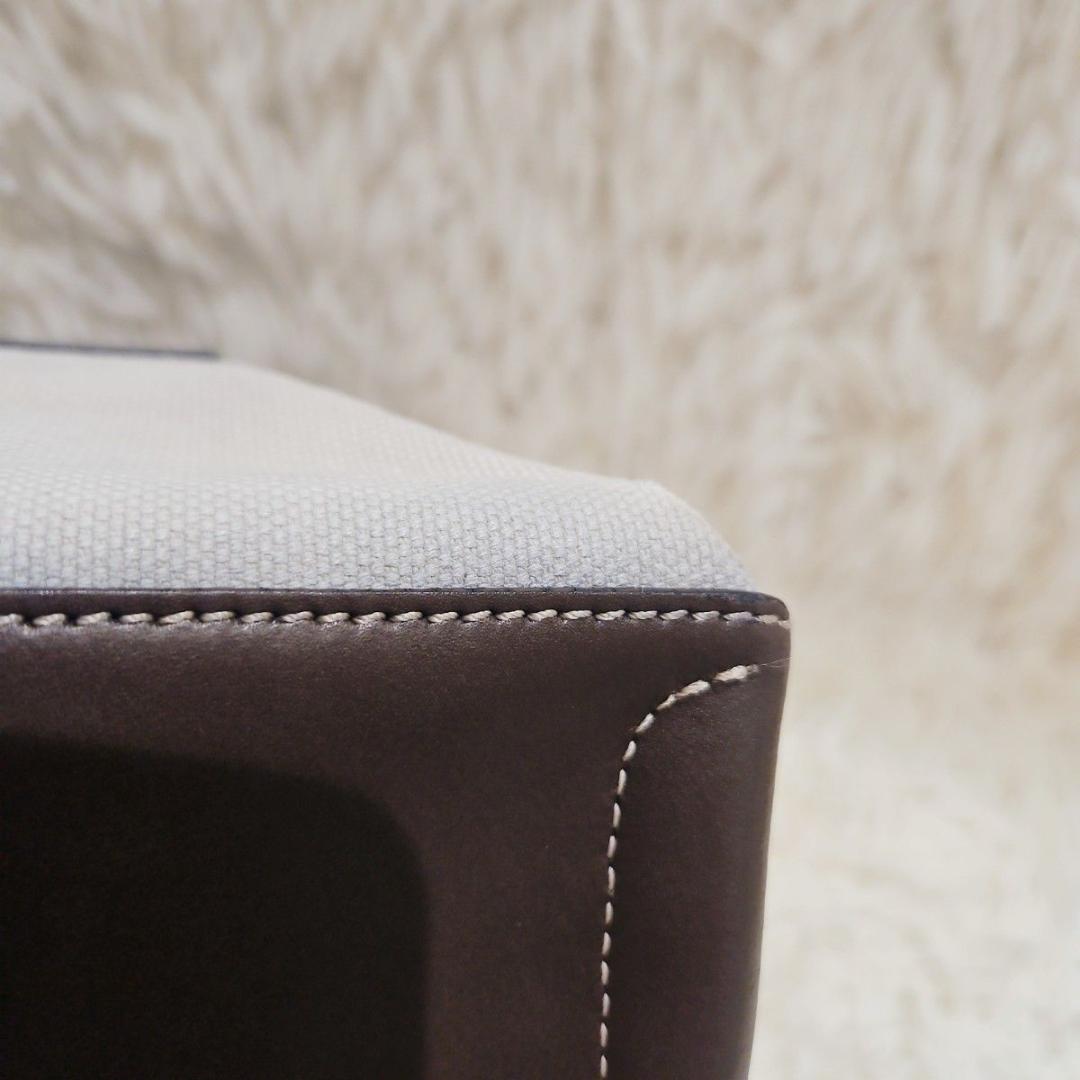 イアクッチ ソルベット S 2way ショルダーバッグ キャンバス 黒 クリーム