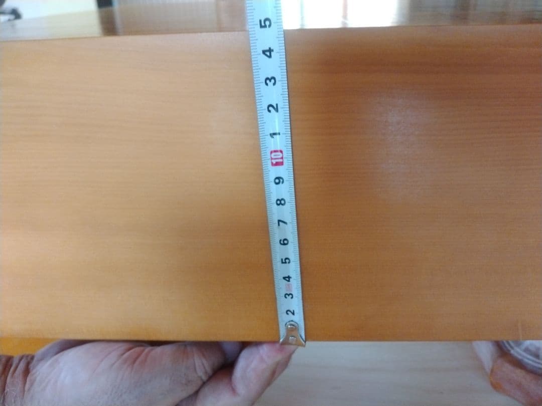 囲碁盤 天然木製 本萱5寸