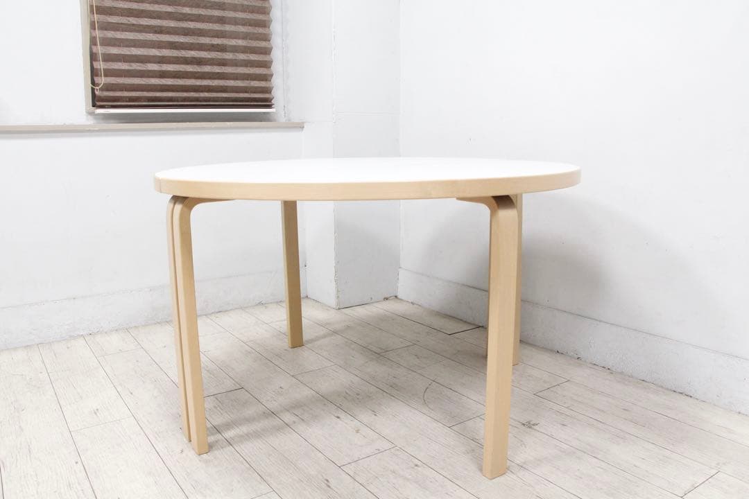 【極美品】artek アルテック TABLE 95 半円形 テーブル 2セット