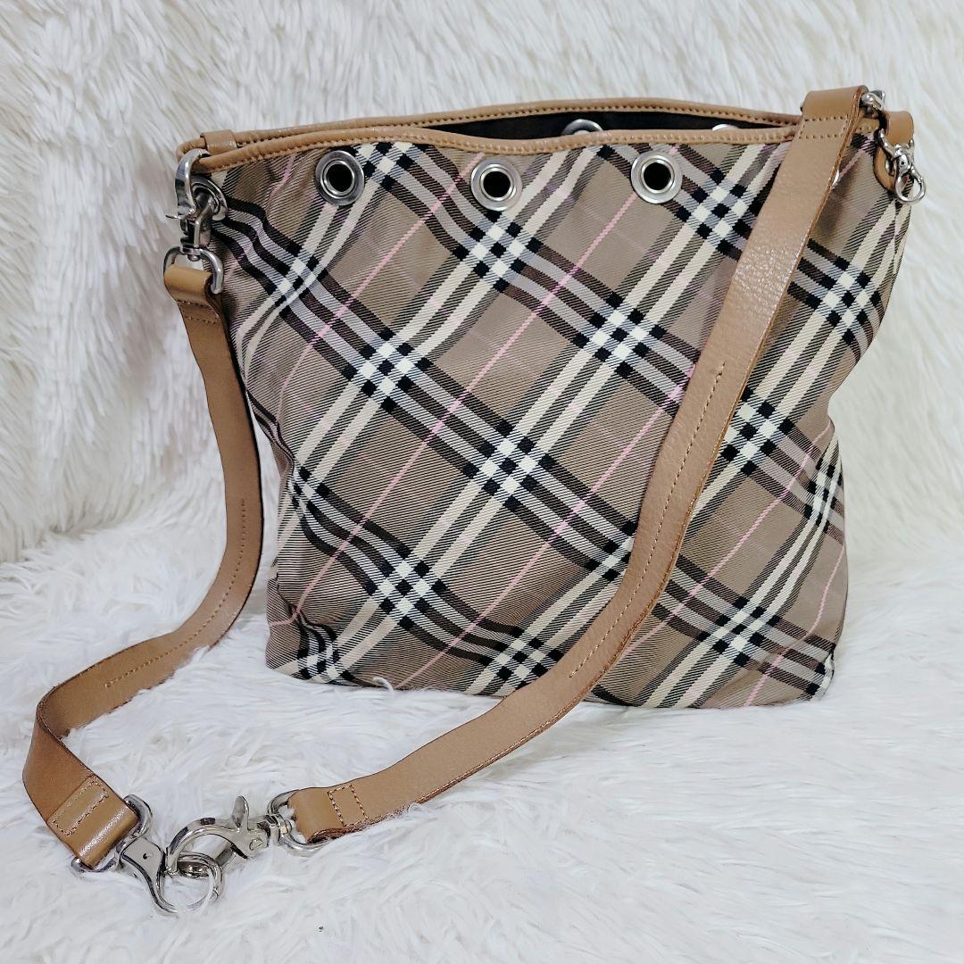 リバーシブル✨バーバリー 6way ノバチェック トートバッグ ショルダーバッグ
