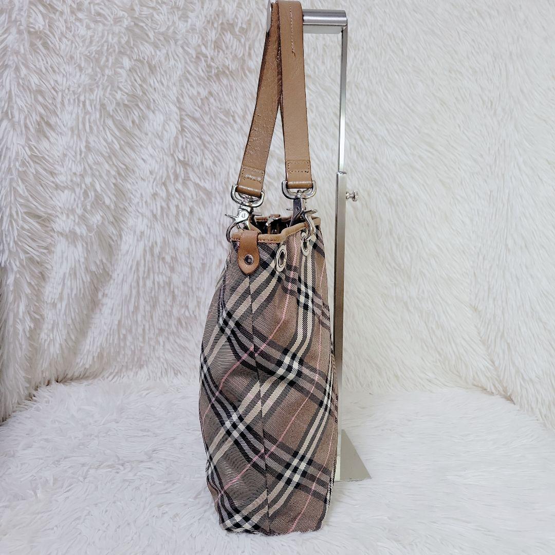 リバーシブル✨バーバリー 6way ノバチェック トートバッグ ショルダーバッグ
