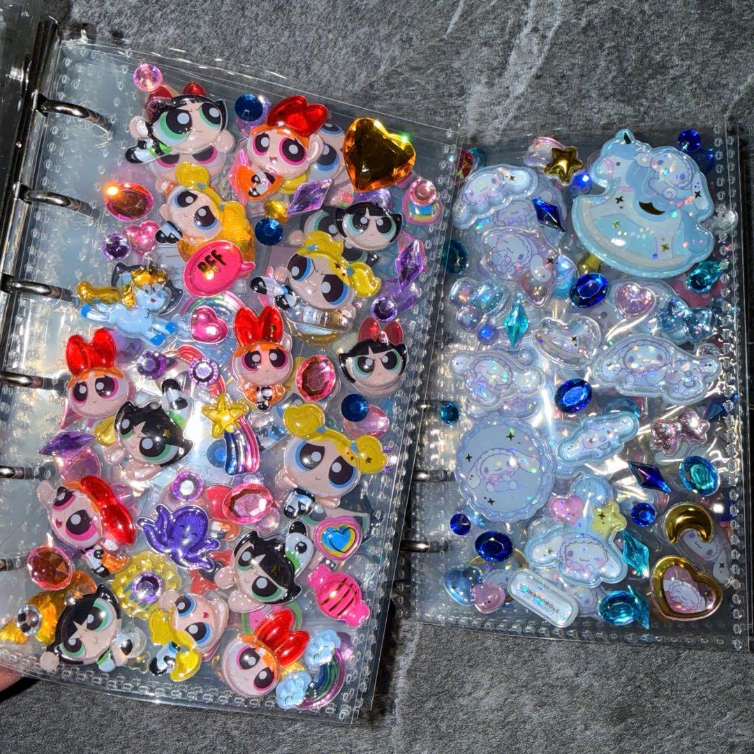 正規品のみ！ボンボンドロップ ディズニーパワパフプチドロ等シール帳完成品