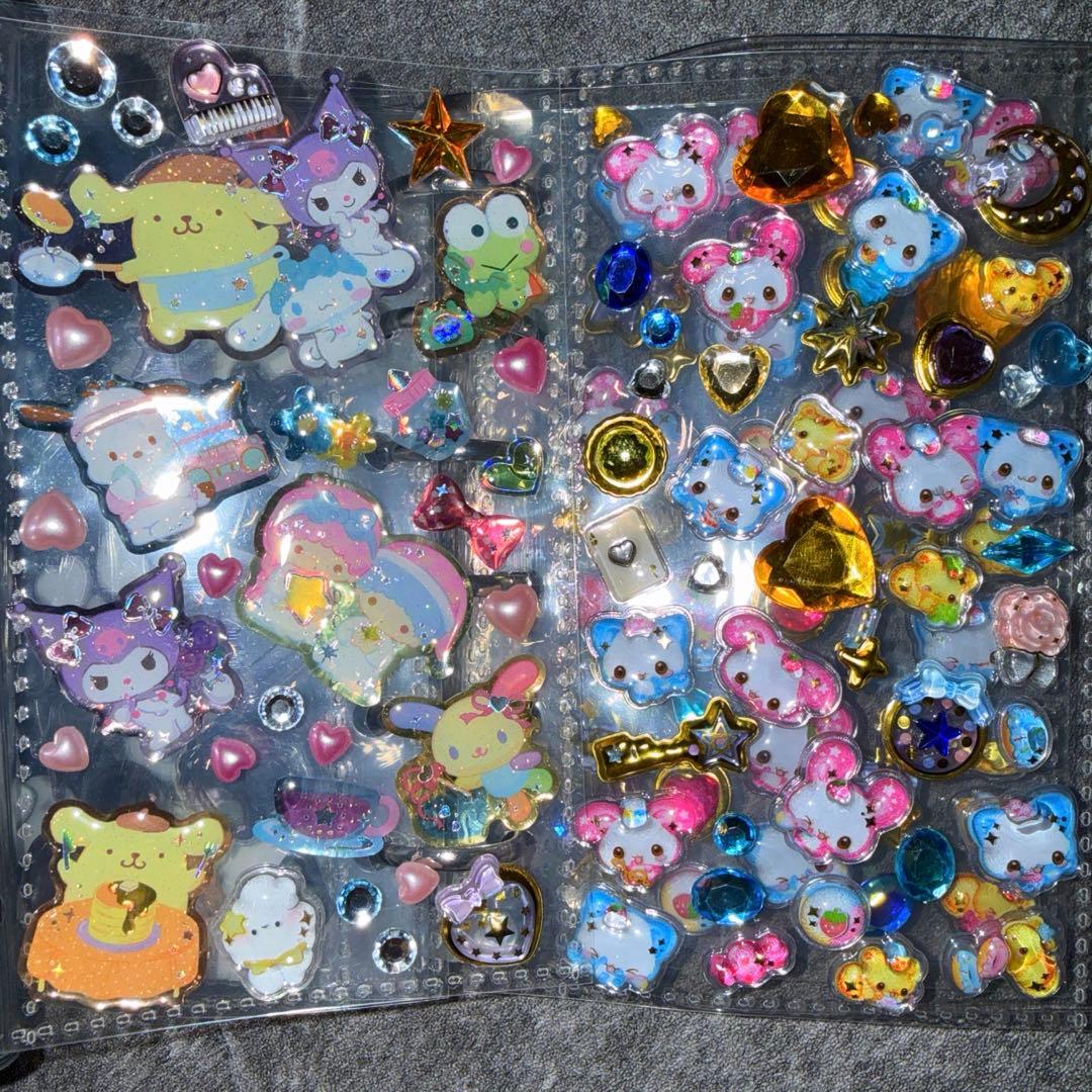 正規品のみ！ボンボンドロップ ディズニーパワパフプチドロ等シール帳完成品