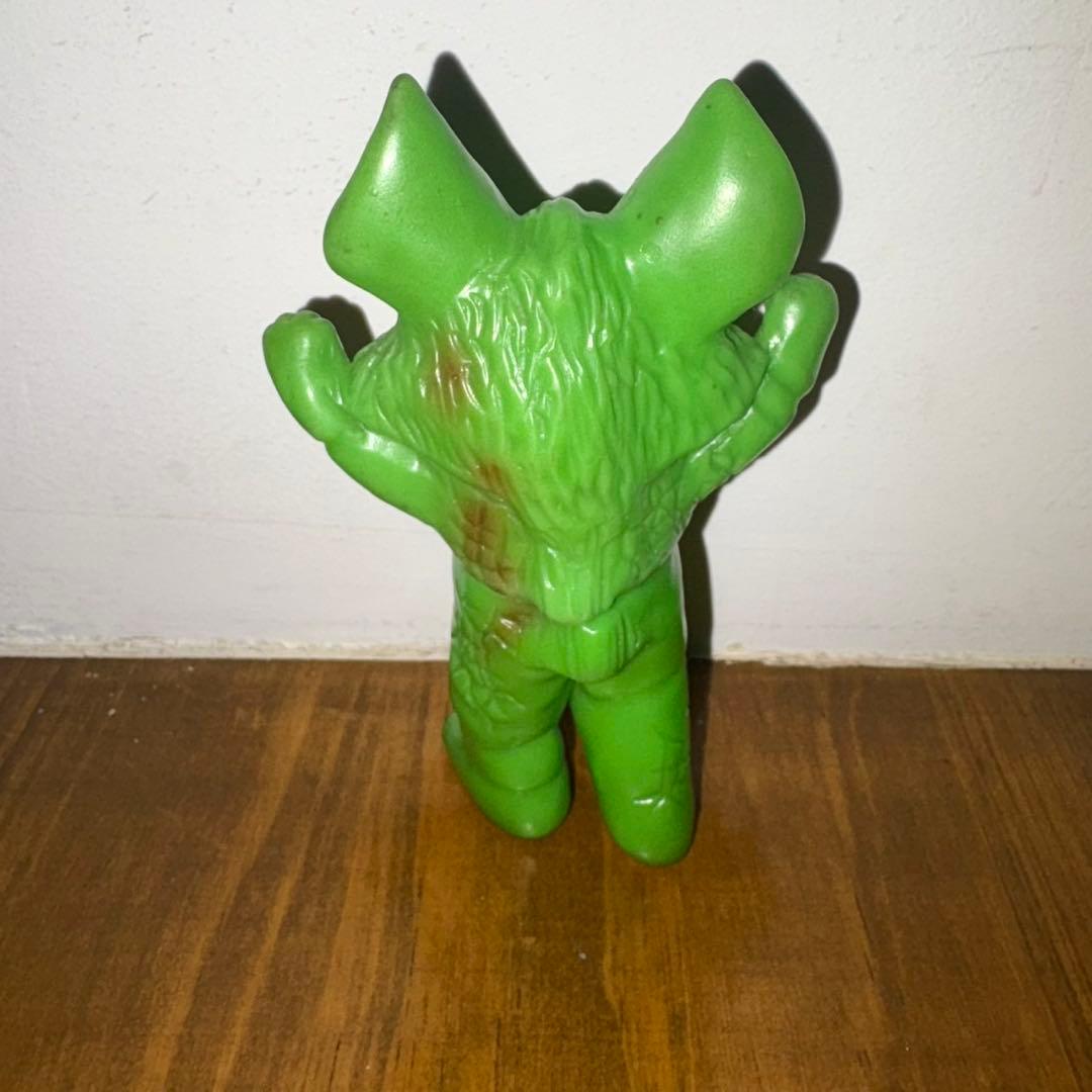 TAA6 当時物ソフビ　ブルマァク　イカルス星人　ミニサイズ　マルザン　マルサン