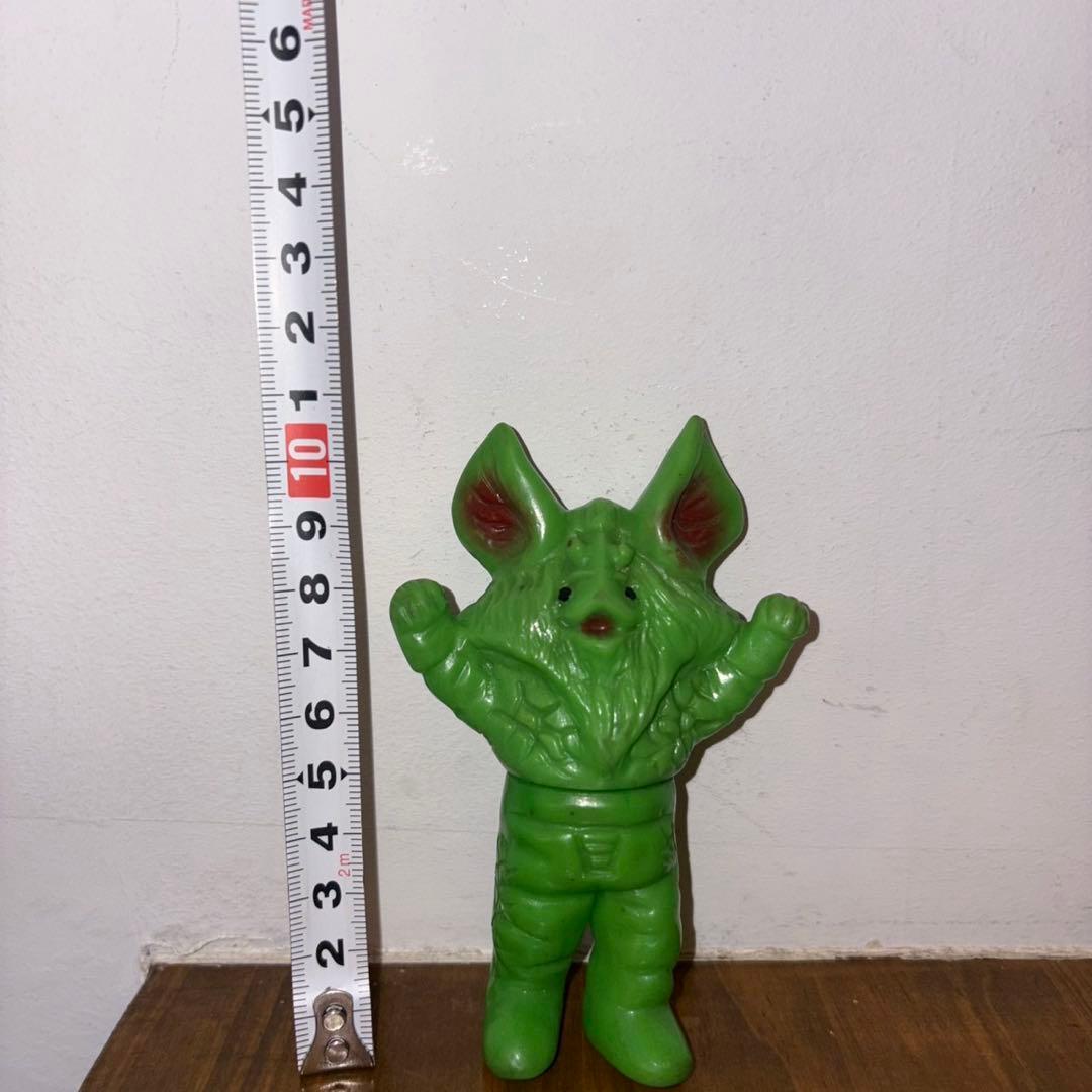 TAA6 当時物ソフビ　ブルマァク　イカルス星人　ミニサイズ　マルザン　マルサン