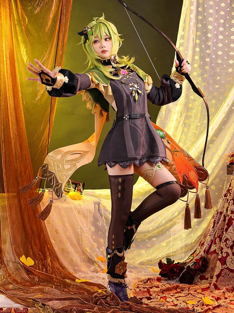 原神げんしん コレイ 三分妄想製 コスプレ衣装 高級感フルセット 新品未開封