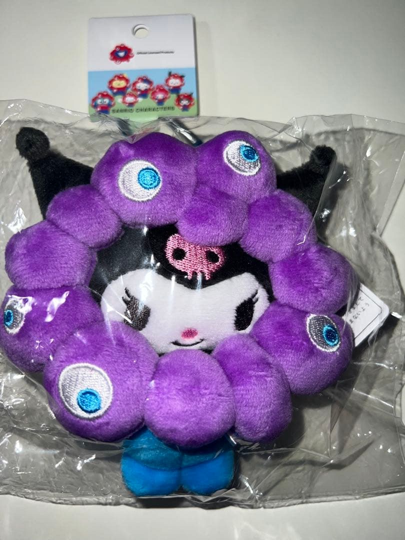 【限定カラー】　サンリオ　クロミ　ミャクミャクなりきりマスコットキーホルダー