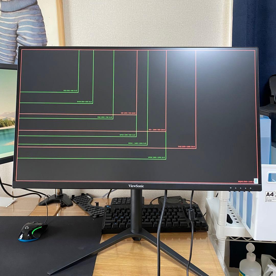 VX2728J-2K-72 27型 WQHD ゲーミングモニター　2024年製