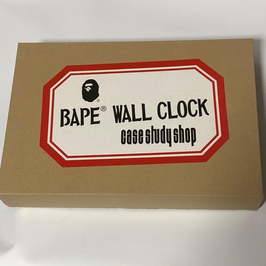 A BATHING APE × case study shop コラボ掛け時計