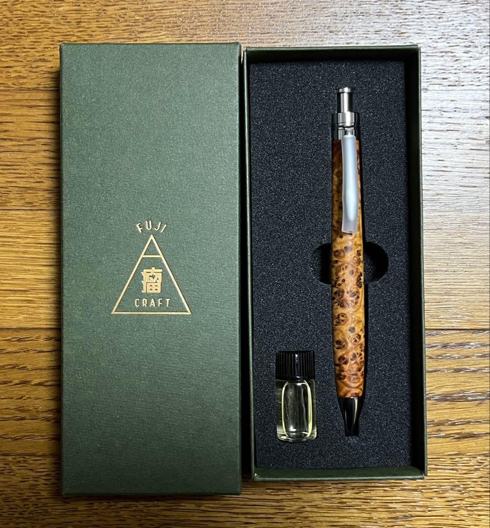 (値下げ交渉◯)富士瘤クラフト　アンボイナバール　0.5mm シャープペンシル