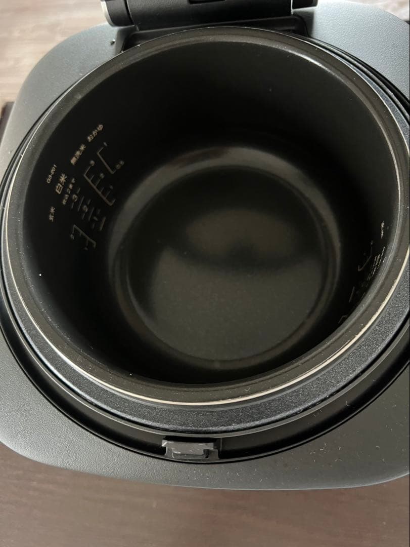 BALMUDA The Gohan KBG-8K 炊飯器 ブラック 美品３合炊き