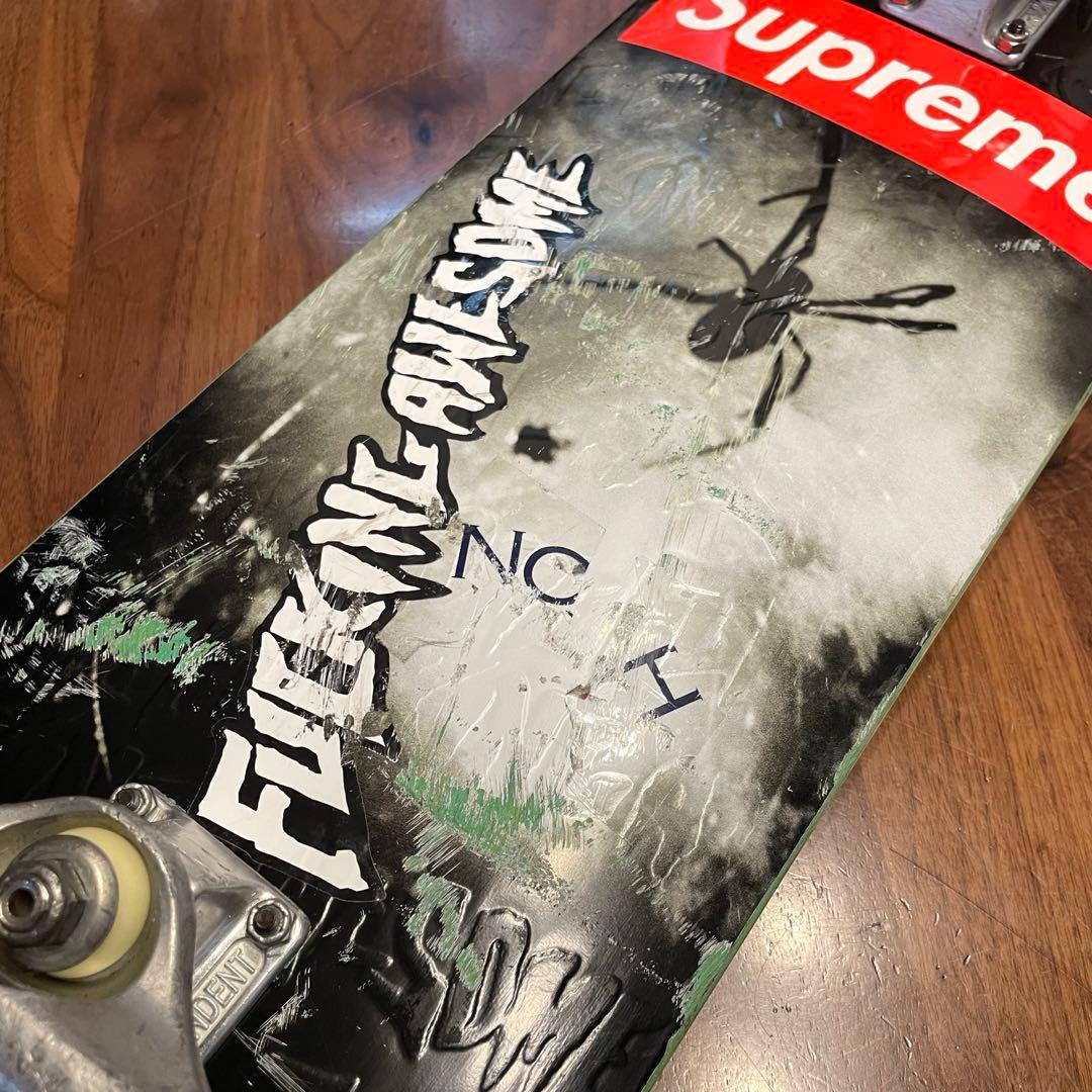 ファッキンオーサム　スピットファイア　スケボー　インディペンデント　コンプリート