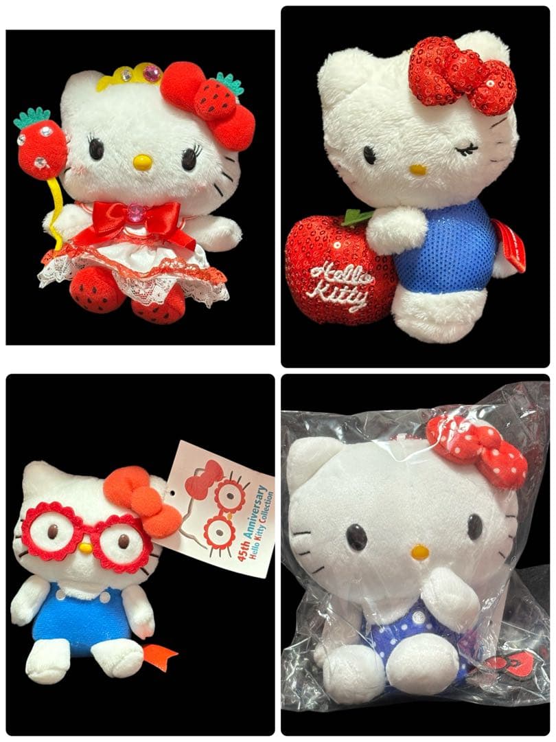 【日本限定】Hello Kitty ぬいぐるみ大量まとめ売り 未開封含即購入OK